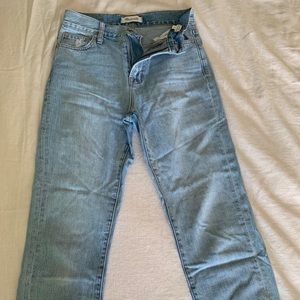Madewell perfect vintage jeans